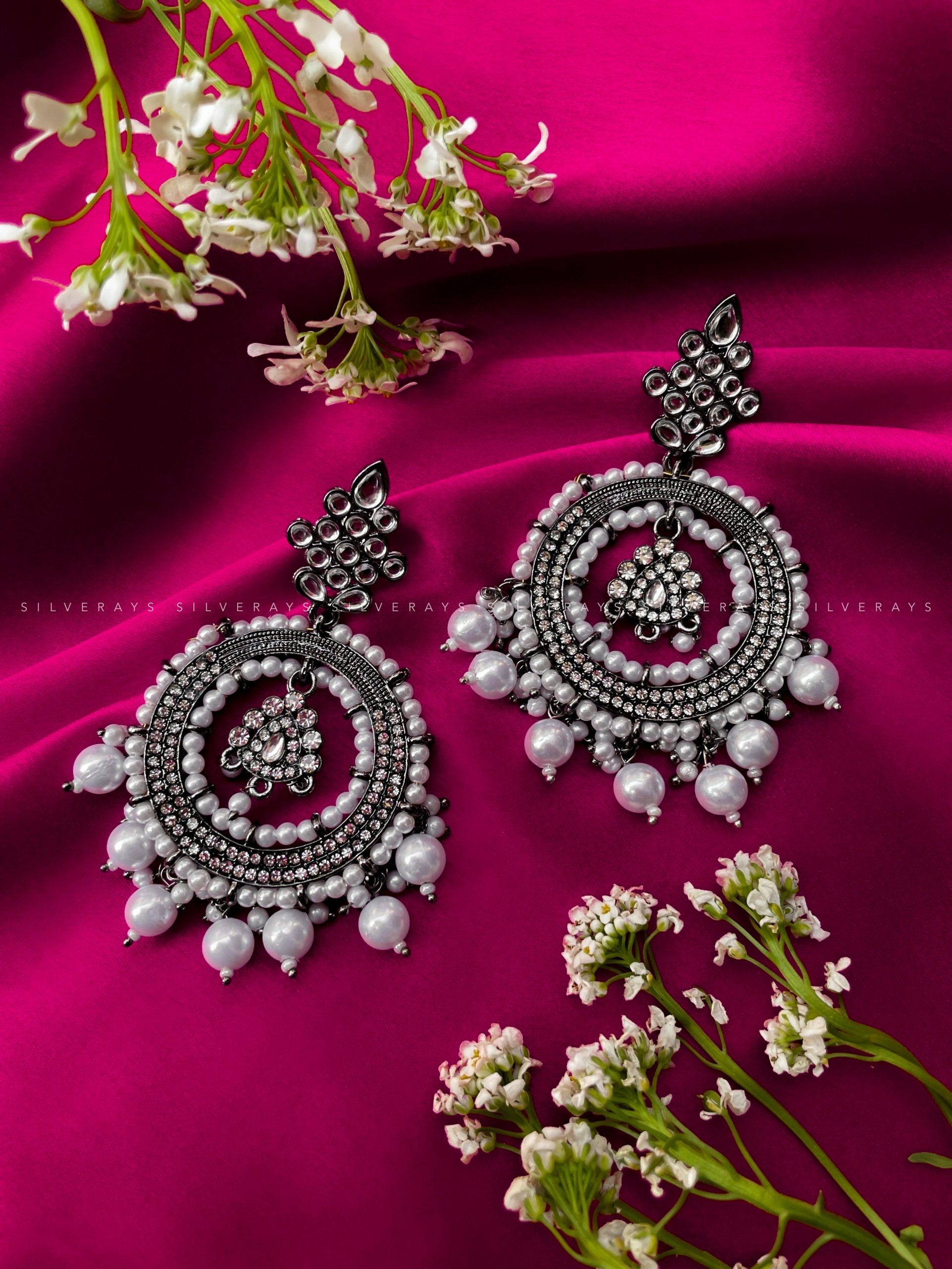 3E0D3132-80EB-46BD-B446-BC2DF929257A-scaled-1.jpeg Afsana Zircon Earrings - Image 1