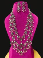 Naira Mirror Enamel Necklace - Image 2