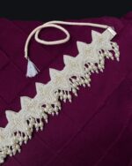 Rhombus Embroidered Waist Belt - Image 2