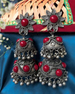 Flower Dual Earrings - Image 2