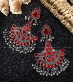 Zeba Glass Earrings - Image 2