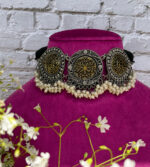 Dual tone choker set