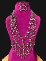 Naira Mirror Enamel Necklace - Image 3