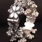 Mirror Flower Bangle