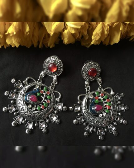 Peacock Earrings