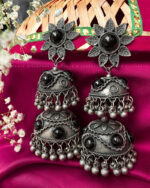 Flower Dual Earrings - Image 3