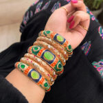 Enamel Bangles Green A