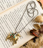 Pichwai pendant necklace - Image 2