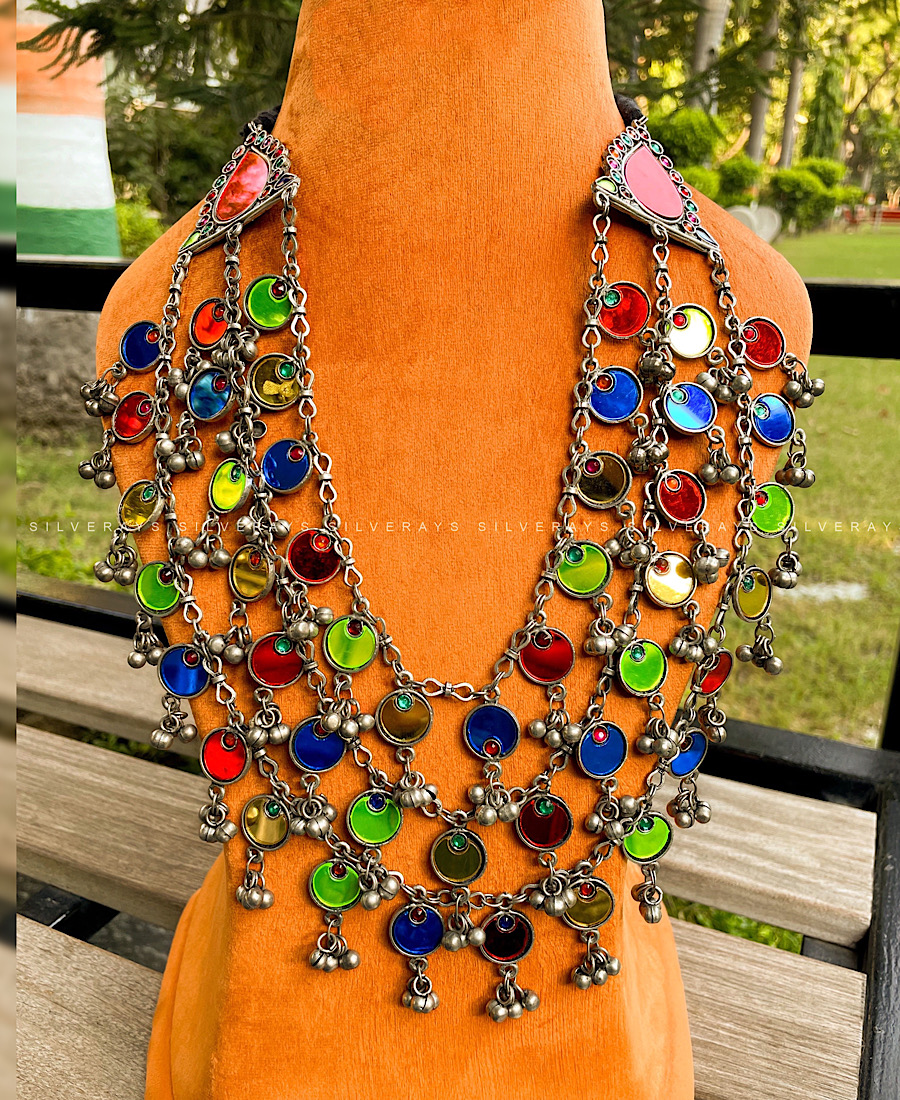 IMG_1851.jpeg 3 layer mirror necklace - Image 1