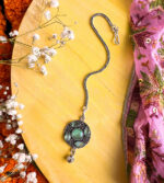 maang tikka mint green - Image 2