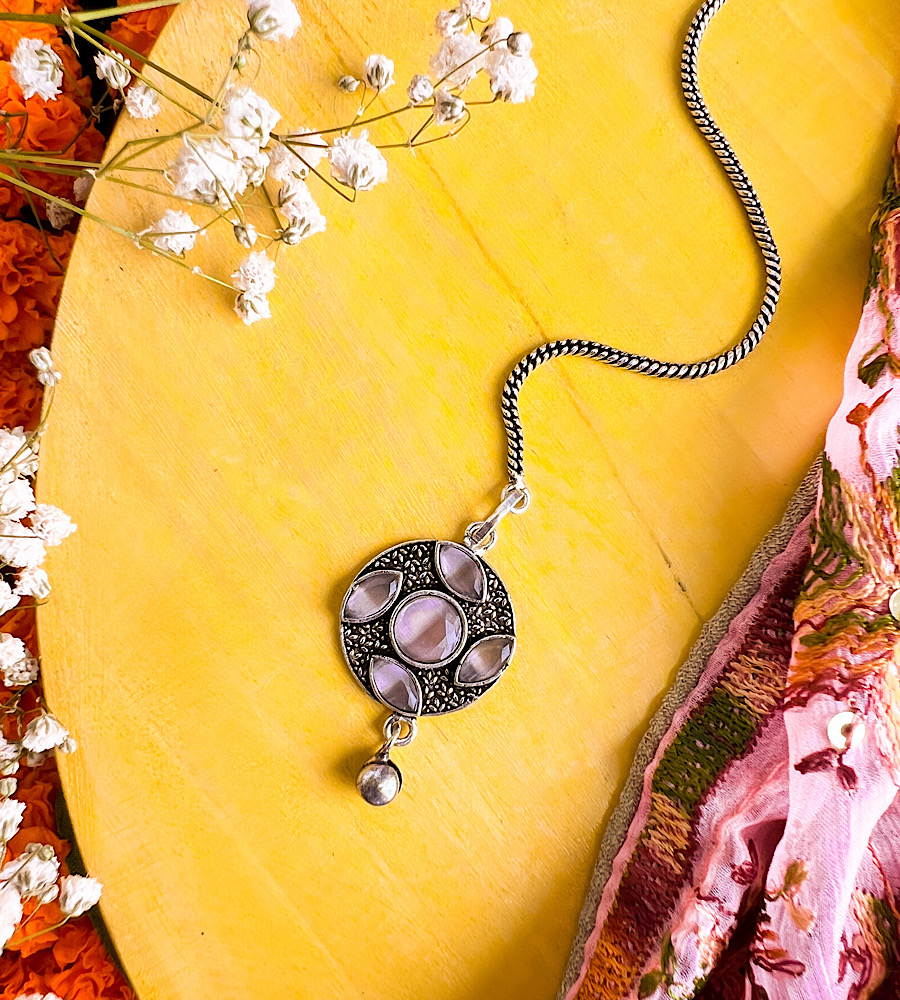 IMG_2233.jpeg Stone maang tikka s2 - Image 1