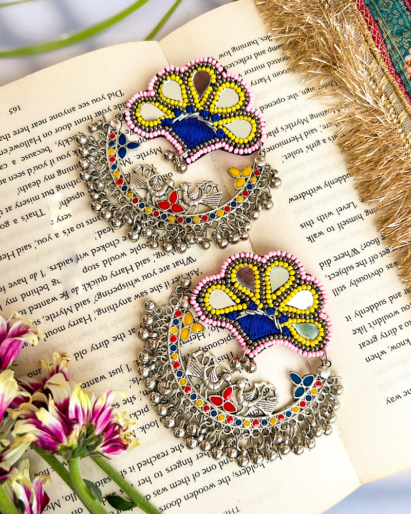 IMG_2994.jpeg Pihu Earrings Yellow - Image 1