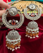 Keerti earrings orange - Image 2