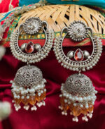 Keerti earrings orange