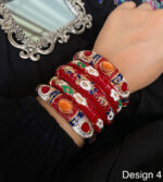 Enamel Bangles White - Image 2