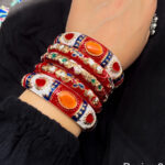 Enamel Bangles White