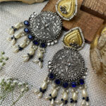 Fatima Earrings Blue