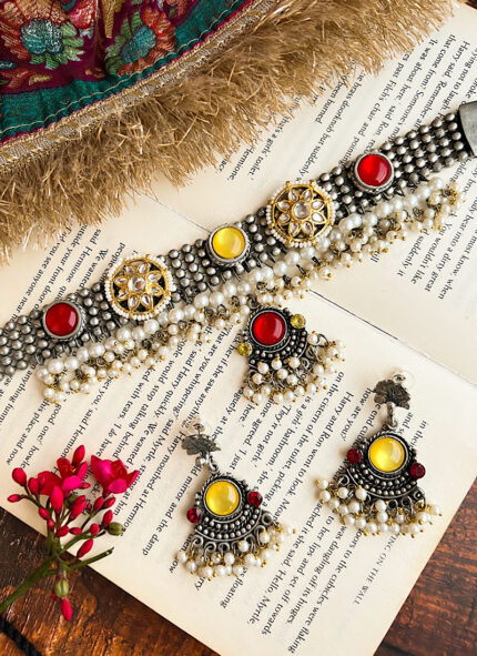 Zeenat Choker set