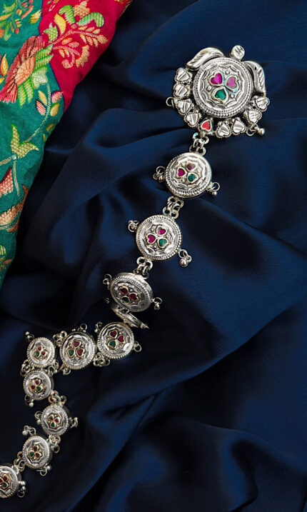 Braid Accessory pink green