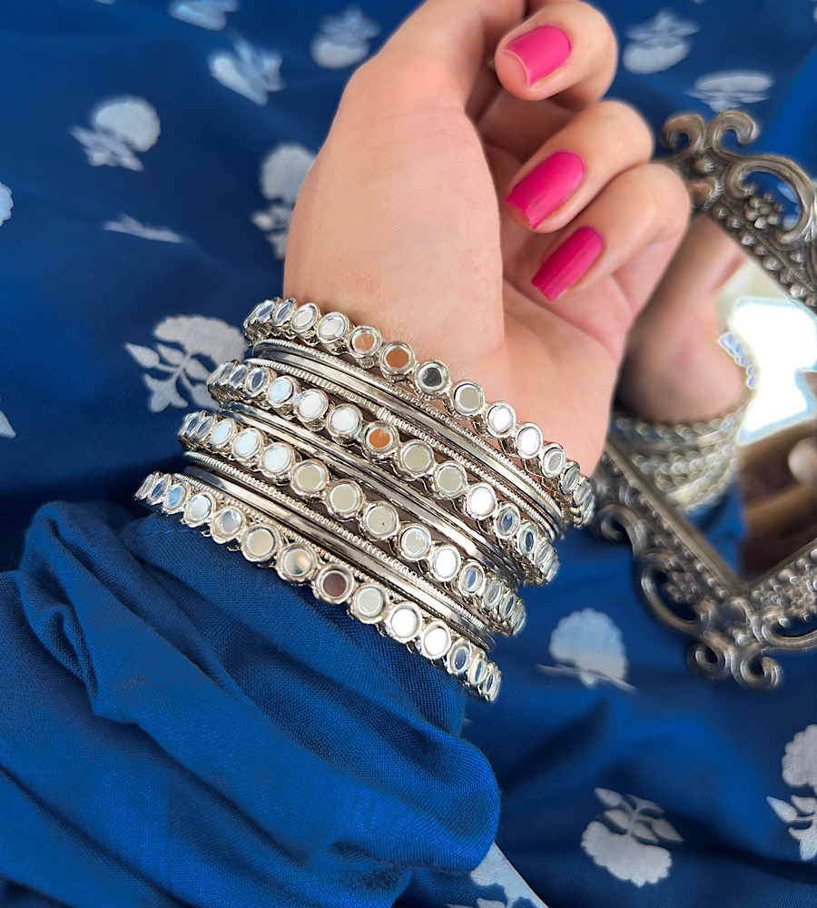 IMG_4914.jpeg Mirror bangles - Image 1