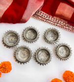 Suraj Diya Silver (6Pcs) - Image 2