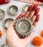 Suraj Diya Silver (6Pcs)
