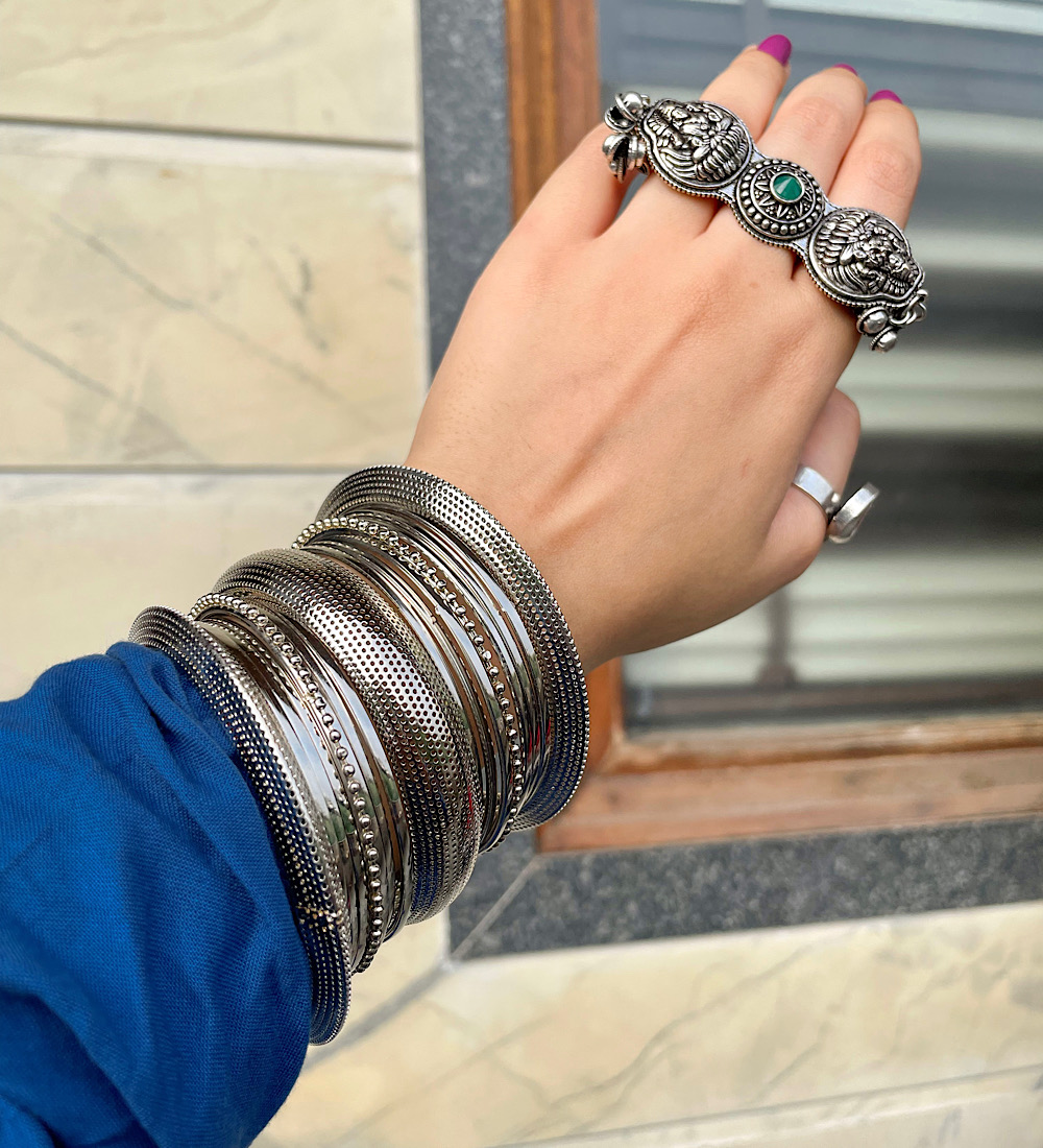 IMG_6775.jpeg Oxidised Bangles - Image 1