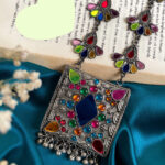 Square Glass Necklace