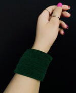 Velvet bangles Green - Image 3