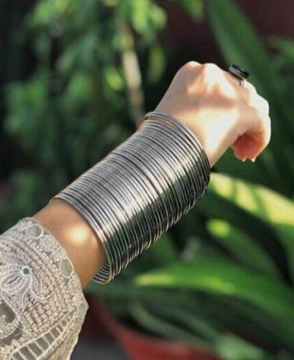 Silver bangles 2.2