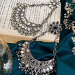 Oversized Mirror chandbali