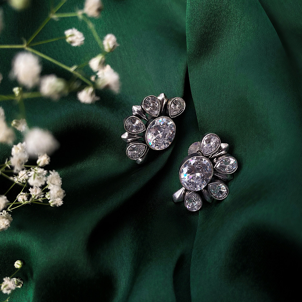 IMG_9930.jpeg Zirconia Studs 7 - Image 1